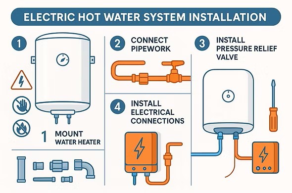 Electric-Hot-Water-System-Installation